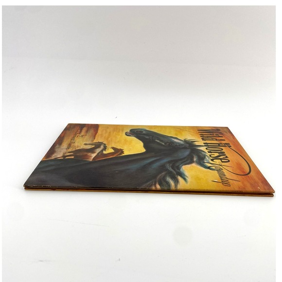 1950 Wild Horse Roundup by Bill & Bernard Martin Tell-Well Press Children's Book - Picture 4 of 8